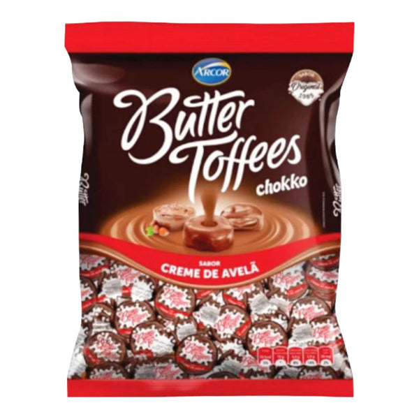 Bala Toffee Creme de Avelã  Arcor 100  