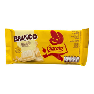 Chocolate Branco Garoto Cacau do Brasil 80g  