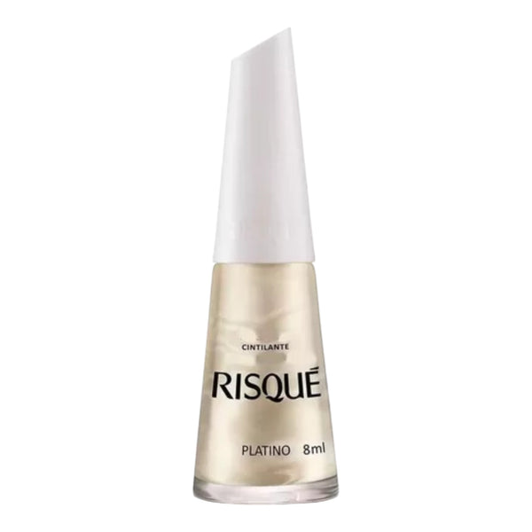 Esmalte Platino Cintilante Risque 8ml P0584S 