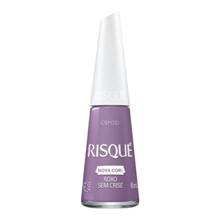 Esmalte Roxo sem Crise Risque 8ml P0581S 