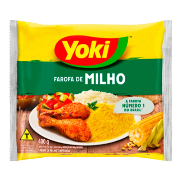 Farofa de Milho Pronta Yoki 400g P0104S 