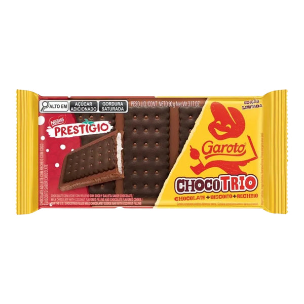 Chocolate Chocotrio Garoto Prestígio 90g