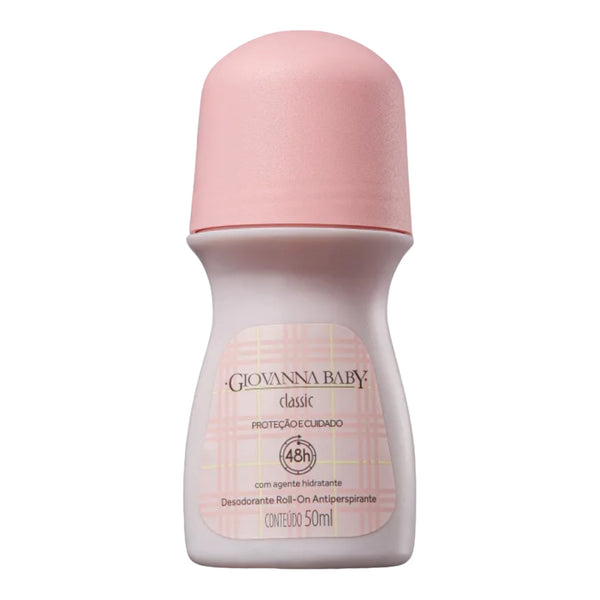 Desodorante Roll-On Giovanna Classic Rosa 50ml