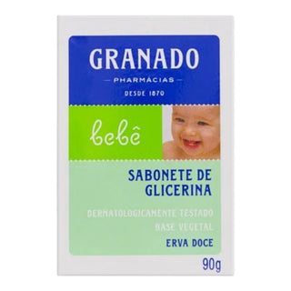 Sabonete de Glicerina Bebê - Erva Doce Granado 90g  