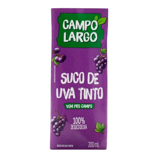 Suco de Uva Integral Campo Largo 200ml  