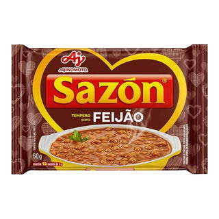 Tempero para Feijão Sazon 60g - 12 sachês de 5g P0191S 