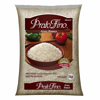 Arroz Branco Prato Fino 1kg P0220S 