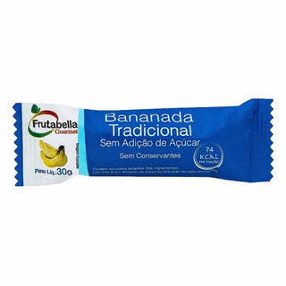 Bananada Zero Açucar Frutabella 30g P0007S 