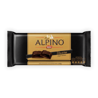 Chocolate Alpino Tablete Black Top Nestlé 90g P0305S 