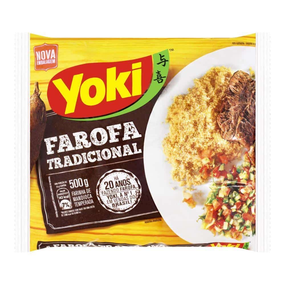 Farofa de Mandioca Temperada Yoki 500g | Things of Brazil