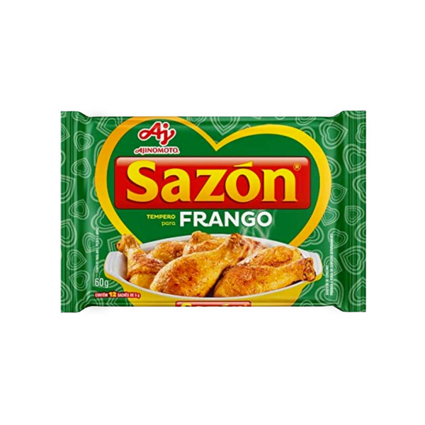Tempero Sazon Frango Ajinomoto 12 sachês 60g