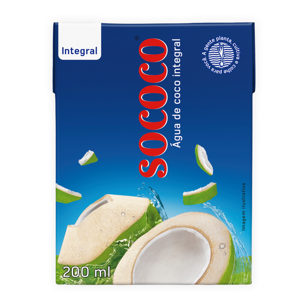 Água de Coco Sococo  200 ml