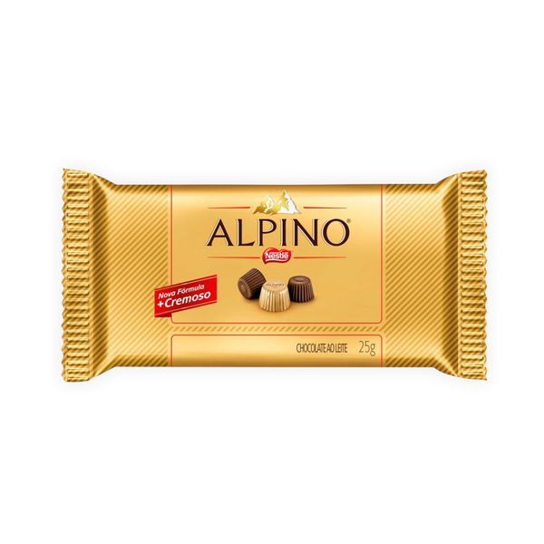 Barra de Chocolate Nestle Mini Alpino 25g